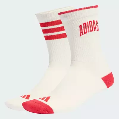 adidas Phong cách sống & Quần vợt Bộ 2 Đôi Tất Stadium Unisex trắng KF1578