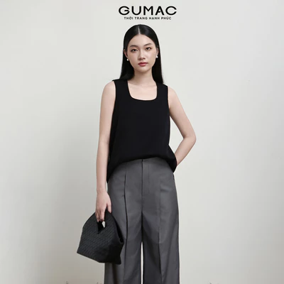 [ALEEVA x GUMAC] Áo tanktop thiết kể cổ vuông dáng suông thoải mái EAG01062 (Everyday U-neck tank top)