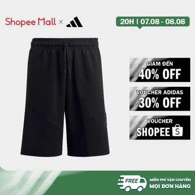 [Duy nhất 8.8 - VOUCHER 30%]adidas Phong cách sống Quần Short Future Icons Logo 8 Inch Trẻ em Đen HR6306