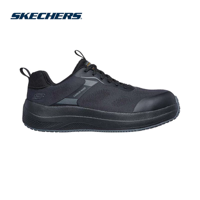 Giày Thể Thao Nam Skechers Work Transporter Lite Bảo Hộ Lao Động - 200263-BLK Air-Cooled Memory Foam