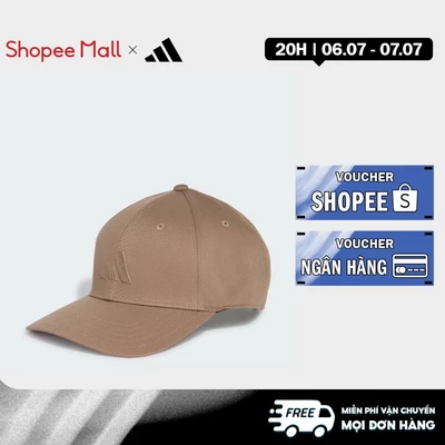 adidas Phong cách sống Mũ Bóng Chày Logo Mới Unisex nâu KT4752