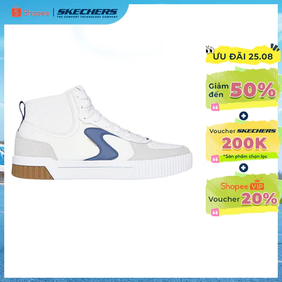 Giày Thể Thao Nam Skechers SKECHERS Court Classics Jade Nordel - 254041-WBL Air-Cooled Memory Foam Online Sale