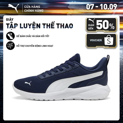 Giày Thể Thao PUMA Unisex Anzarun 2 Lite SLIPTECH Navy-White Màu Xanh