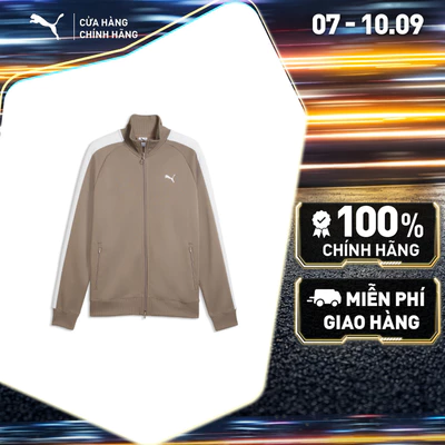 Áo Khoác Thời Trang PUMA Nam T7 ALWAYS ON Track Jacket Mouse Gray Màu Be