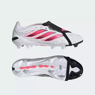 adidas Bóng đá Giày Đá Bóng Firm Ground Predator League Lưỡi Gà Gập Unisex trắng JP6278