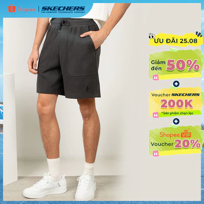 Quần Đùi Thể Thao Nam Skechers Urban Outdoor Shorts - SL325M390-01X2 Online Sale