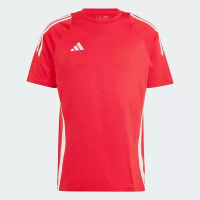 adidas Bóng đá Áo Thun Thể Thao Tiro 24 Nam Đỏ IR9349