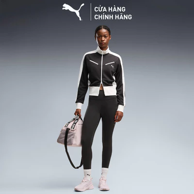 Quần Dài Thể Thao Tập Luyện PUMA Nữ W PWRMODE 7/8TH TIGHT Black Màu Đen