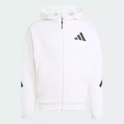 adidas Lifestyle & Tennis Z.N.E. Full-Zip Hooded Track Jacket Men White JF2443