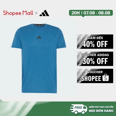 [Duy nhất 8.8 - VOUCHER 30%]adidas Gym & Training Áo Thun Tập Luyện Designed for Training Nam Màu xanh da trời KE9860