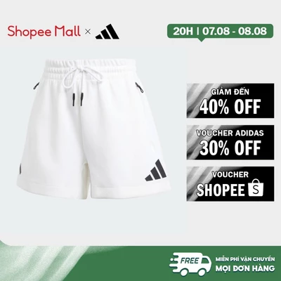 [Duy nhất 8.8 - VOUCHER 30%]adidas Phong cách sống Quần Short adidas Z.N.E. Nữ trắng JJ4678