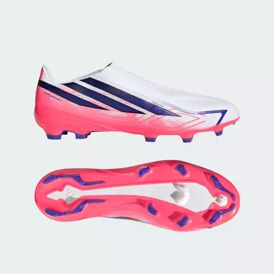 adidas Bóng đá Giày Đá Bóng Không Dây Firm Ground F50 Hyperfast League Unisex trắng KJ3415