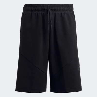 adidas Phong cách sống Quần Short Future Icons Logo 8 Inch Trẻ em Đen HR6306