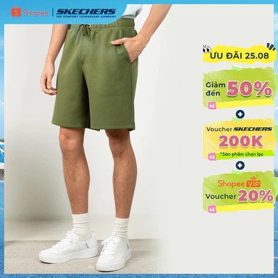 Quần Đùi Thể Thao Nam Skechers Skechers Authentic - Lounge Shorts - SL425M405-0104