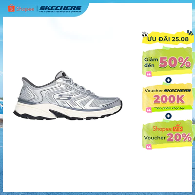 [ĐỘC QUYỀN ONLINE] Giày Thể Thao Nam Skechers Slip-Ins Sport Stamina Sport - 233150-SLGY Air-Cooled Memory Foam