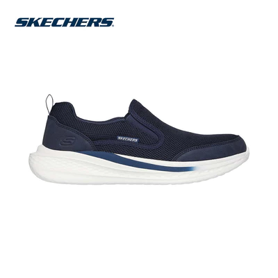 Giày Thể Thao Nam Skechers USA Streetwear Slade Lucan - 210808-NVY Air-Cooled Memory Foam Online Sale
