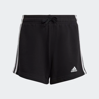 adidas Phong cách sống Quần Short 3 Sọc Essentials Trẻ em Đen IC3631