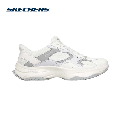 Giày Thể Thao Nam Skechers Slip-Ins Street Mojo In Your Groove - 183387-WHT Air-Cooled Memory Foam
