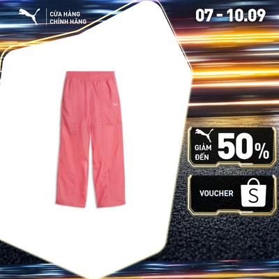 Quần Dài Thời Trang PUMA Nữ DARE TO Woven Pants Wild Pink Màu Hồng