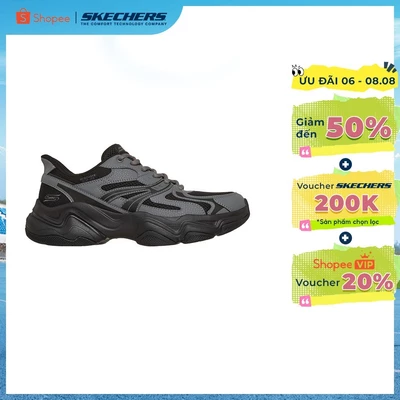 [ĐỘC QUYỀN ONLINE] Giày Thể Thao Nam Skechers Slip-Ins BOBS Sport Diego Fusion Look- 118334-BKMT Memory Foam