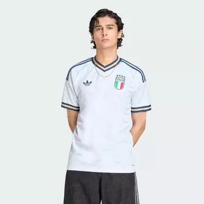 adidas Bóng đá Áo Đấu Sân Khách Đội Tuyển Ý 26 Nam Màu xanh da trời KC8704