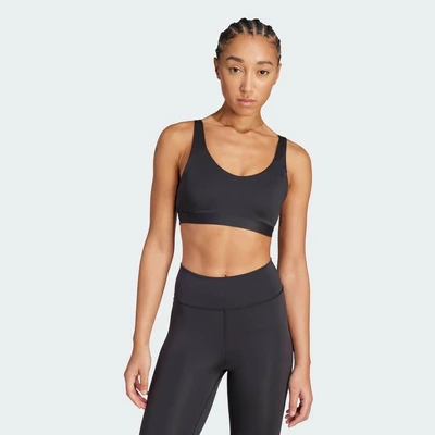 adidas Gym & Training Áo Bra Nâng Đỡ Vừa adidas All Me Essentials Nữ Đen JL5491