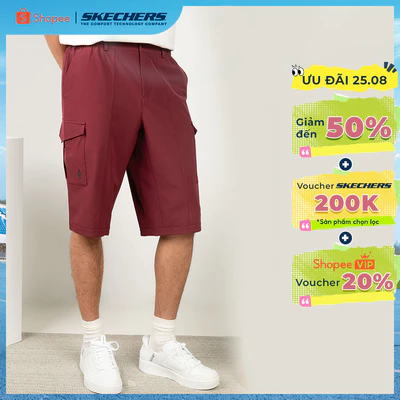 Quần Đùi Thể Thao Nam Skechers Urban Outdoor Shorts - SL325M399-05LH Online Sale