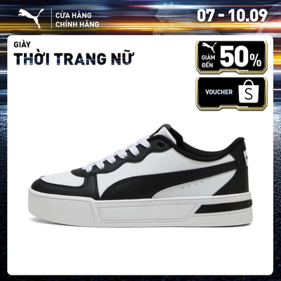 Giày thời trang PUMA Nữ Skye White Black Màu Trắng Đen