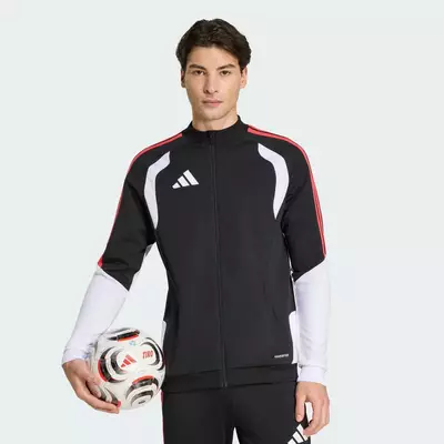 adidas Bóng đá Áo Khoác Tập Luyện Thi Đấu Tiro 26 Competition Nam Đen KA7680