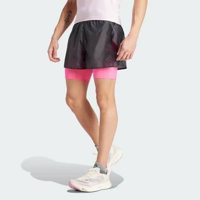 adidas Chạy Quần Short 2 Trong 1 Chạy Bộ Tokyo Nam Đen IP3555