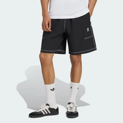 adidas Phong cách sống Quần Short Ba Lá Essentials Nam Đen KA8539