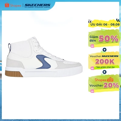 Giày Thể Thao Nam Skechers SKECHERS Court Classics Jade Nordel - 254041-WBL Air-Cooled Memory Foam Online Sale