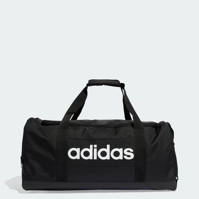 adidas Lifestyle Linear Duffel Medium Unisex Black JD9555