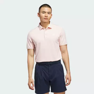 adidas Đánh gôn ÁO POLO TRƠN PERFORMANCE Nam Hồng KB6791