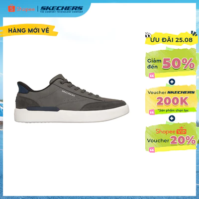 Giày Thể Thao Nam Skechers Slip-Ins USA Street Wear Verloma Radical - 211370-CHAR Air-Cooled Memory Foam