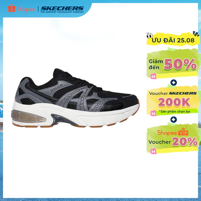 Giày Thể Thao Nam Skechers SKX Street Shadow Stellar OG-183215-BKGY Memory Foam Online Sale