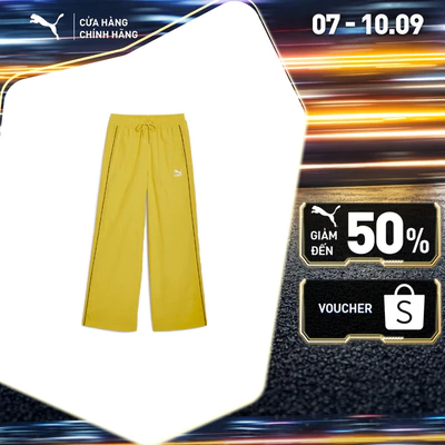 Quần Dài Thời Trang PUMA Nữ T7 Track Pants Fresh Pear Màu Vàng