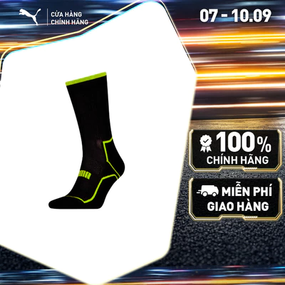 Vớ Thể Thao PUMA Unisex U Running Short Sock H.Terry 1P black Màu Đen