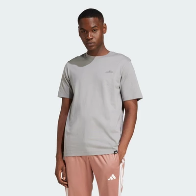 adidas Phong cách sống Áo Thun Graphic Lounge Slide Nam Xám JJ4004
