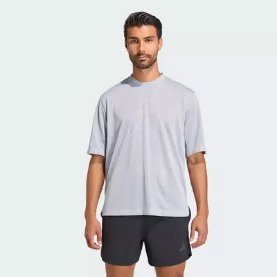 adidas Gym & Training Áo Thun Lưới Tập Luyện D4T PrimeLift Essentials Nam Xám KC7895