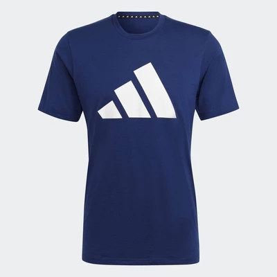 adidas Gym & Training Áo Thun Tập Luyện Train Essentials Feelready Có logo Nam Màu xanh da trời IB8275