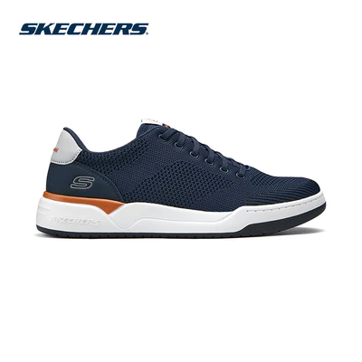 Giày Thể Thao Nam Skechers USA Streetwear Corliss Dorset - 210793-NVY Air-Cooled Memory Foam