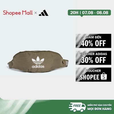 [Duy nhất 8.8 - VOUCHER 30%]adidas Phong cách sống Túi Đeo Hông Adicolor Unisex màu xanh lá JE3457