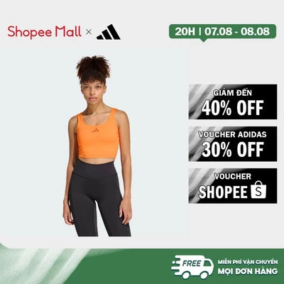 [Duy nhất 8.8 - VOUCHER 30%]adidas Gym & Training Áo Bra Tank Nâng Đỡ Nhẹ Power Nữ trái cam KD2229