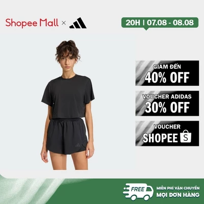 [Duy nhất 8.8 - VOUCHER 30%]adidas Gym & Training ÁO THUN GRAPHIC CLIMACOOL POWER TRAINING Nữ Đen KB9396