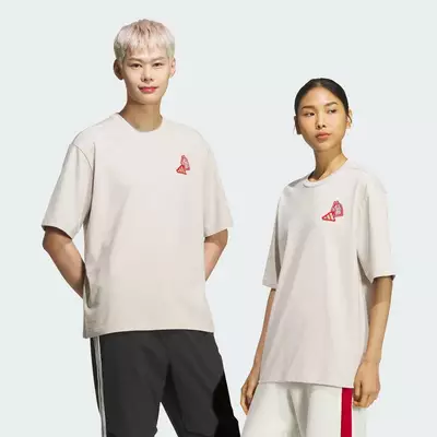 adidas Phong cách sống ÁO THUN NGẮN TAY GRAPHIC TẾT Unisex Be KQ5100