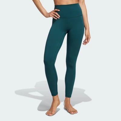 adidas Gym & Training Quần Legging 7/8 Sculpt All Me Nữ màu xanh lá JV7771