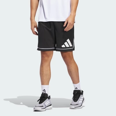 adidas Bóng rổ Quần Short Badge of Sport adidas Basketball Nam Đen JN4728