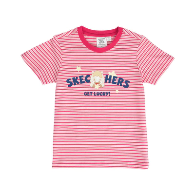 Áo Thun Tay Ngắn Trẻ Em Skechers CNY Short Sleeve Tee - SL126K534-01JR