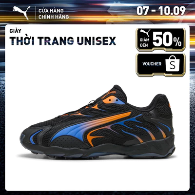Giày Thời Trang PUMA Unisex Inhale Black-Orange Glo Màu Đen